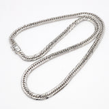 【6khh0054】喜平 ネックレス Pt850 プラチナ 8面 トリプル 50.1cm 50.1g キヘイ【中古】メンズ レディース ユニセックス