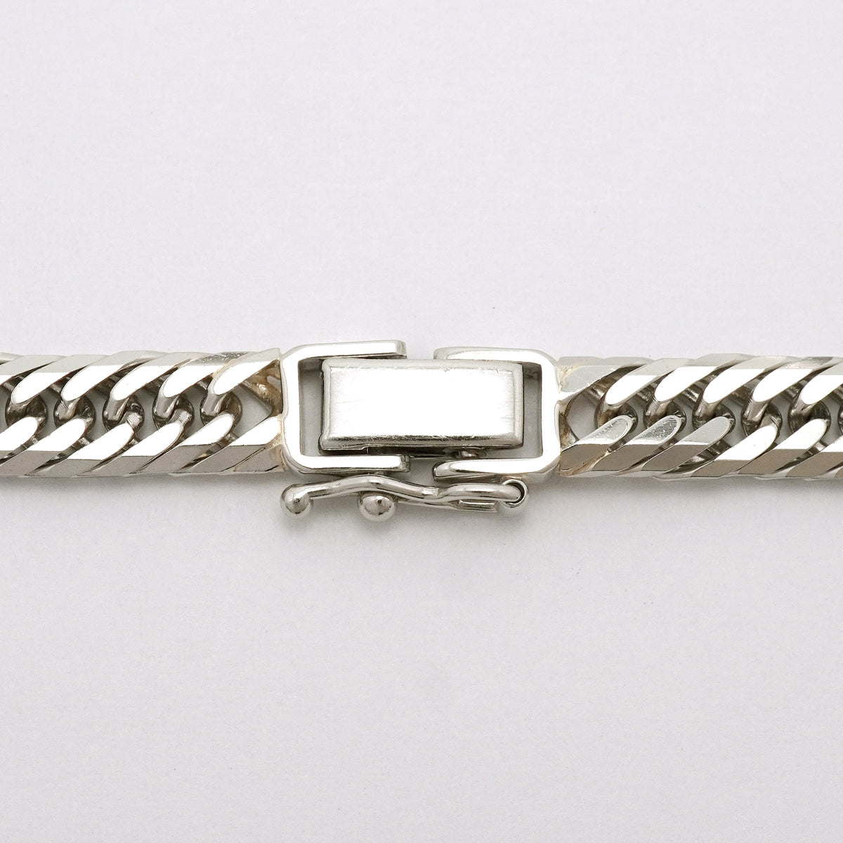 【6khh0054】喜平 ネックレス Pt850 プラチナ 8面 トリプル 50.1cm 50.1g キヘイ【中古】メンズ レディース ユニセックス