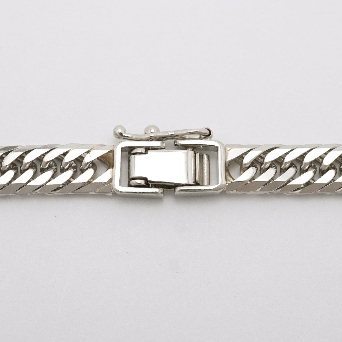 【6khh0054】喜平 ネックレス Pt850 プラチナ 8面 トリプル 50.1cm 50.1g キヘイ【中古】メンズ レディース ユニセックス