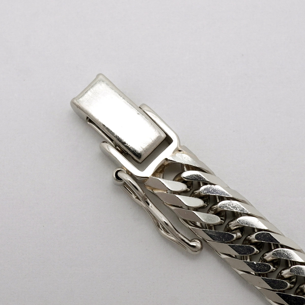 【6khh0054】喜平 ネックレス Pt850 プラチナ 8面 トリプル 50.1cm 50.1g キヘイ【中古】メンズ レディース ユニセックス