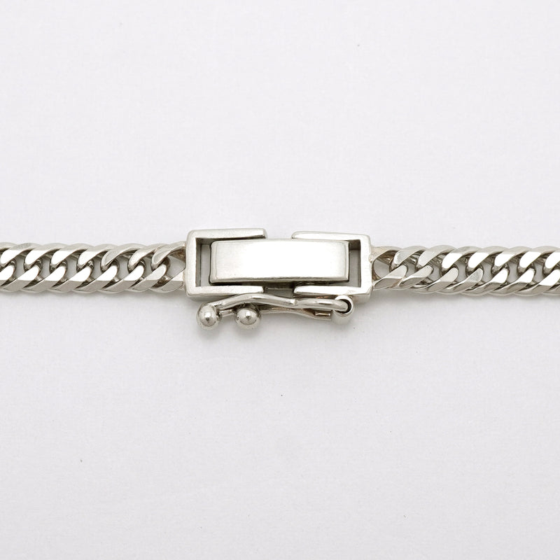 【6khh0055】喜平 ネックレス Pt850 プラチナ 6面 ダブル 51.4cm 20.1g キヘイ【中古】メンズ レディース ユニセックス