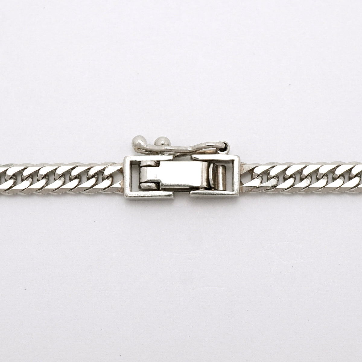 【6khh0055】喜平 ネックレス Pt850 プラチナ 6面 ダブル 51.4cm 20.1g キヘイ【中古】メンズ レディース ユニセックス