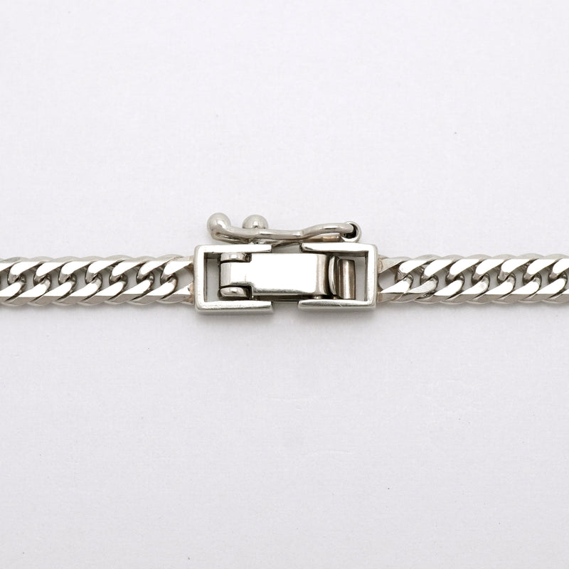 【6khh0055】喜平 ネックレス Pt850 プラチナ 6面 ダブル 51.4cm 20.1g キヘイ【中古】メンズ レディース ユニセックス