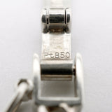 【6khh0055】喜平 ネックレス Pt850 プラチナ 6面 ダブル 51.4cm 20.1g キヘイ【中古】メンズ レディース ユニセックス