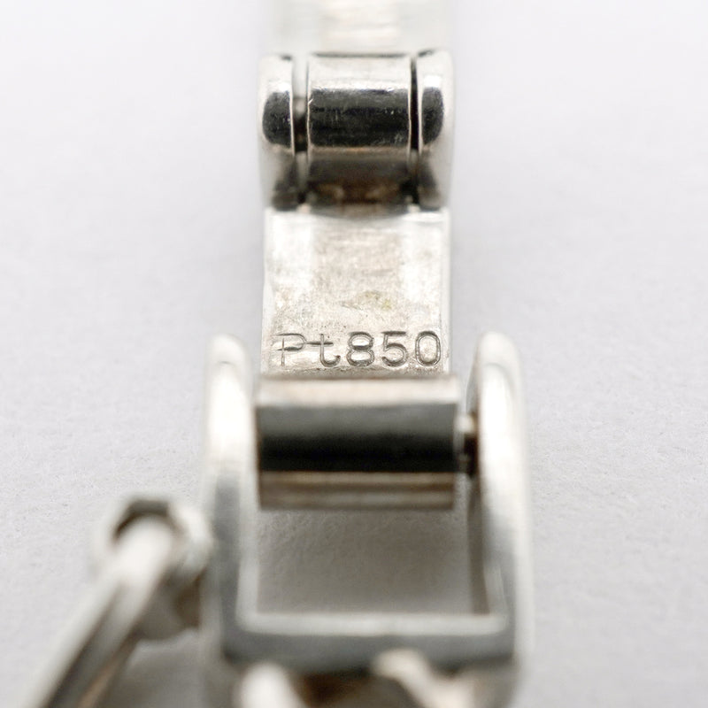 【6khh0055】喜平 ネックレス Pt850 プラチナ 6面 ダブル 51.4cm 20.1g キヘイ【中古】メンズ レディース ユニセックス