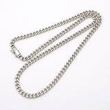 【6khh0056】喜平 ネックレス Pt850 プラチナ 8面 シングル 40.6cm 30.2g キヘイ【中古】メンズ レディース ユニセックス