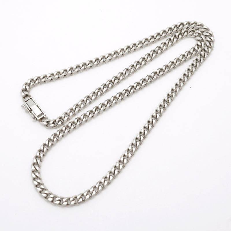 【6khh0056】喜平 ネックレス Pt850 プラチナ 8面 シングル 40.6cm 30.2g キヘイ【中古】メンズ レディース ユニセックス