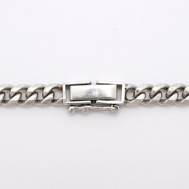 【6khh0056】喜平 ネックレス Pt850 プラチナ 8面 シングル 40.6cm 30.2g キヘイ【中古】メンズ レディース ユニセックス