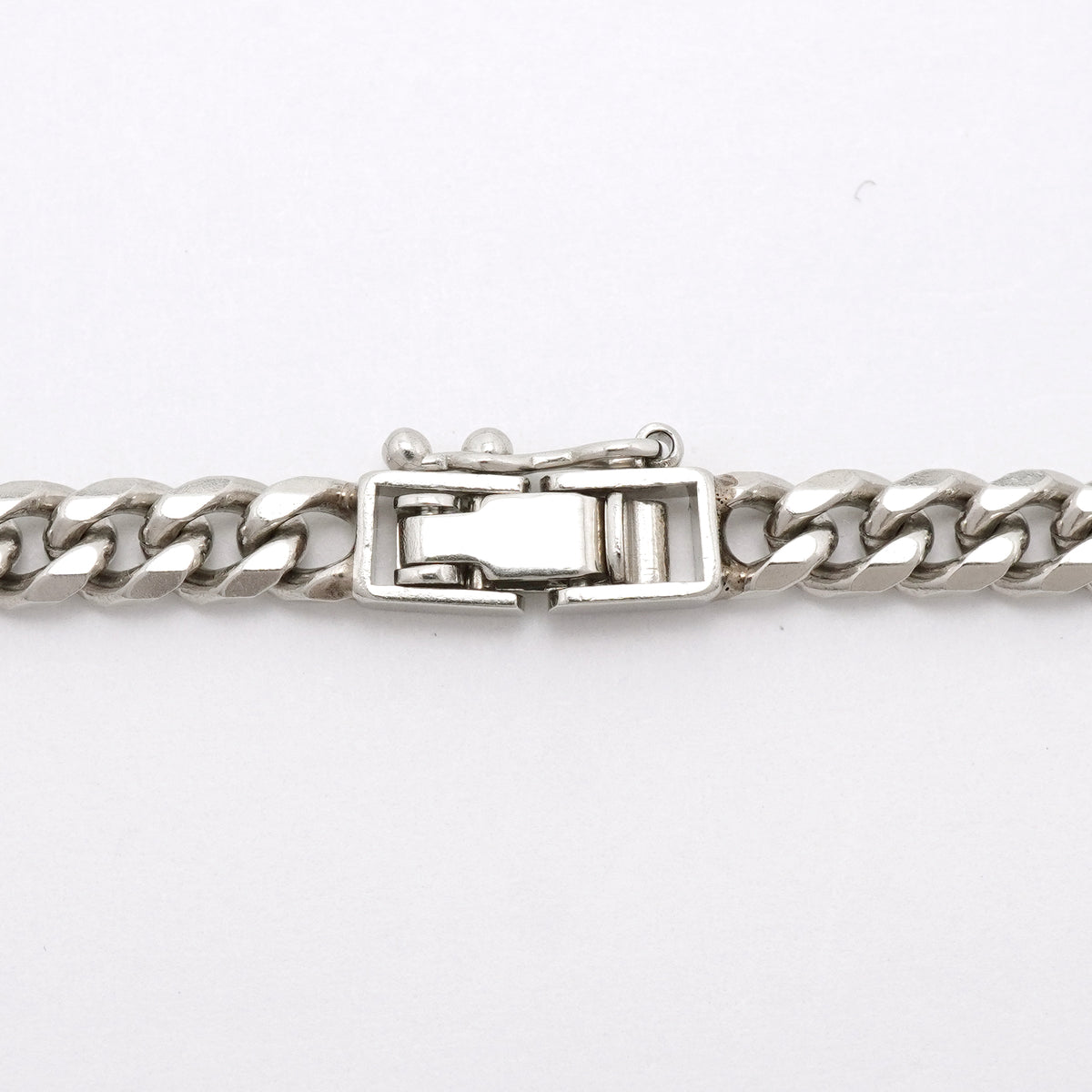【6khh0056】喜平 ネックレス Pt850 プラチナ 8面 シングル 40.6cm 30.2g キヘイ【中古】メンズ レディース ユニセックス