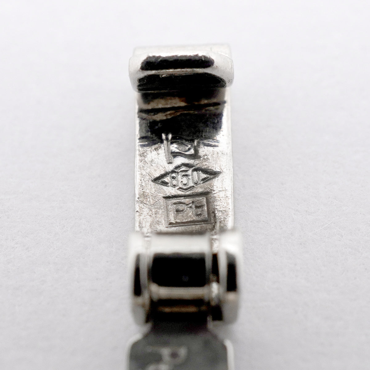 【6khh0056】喜平 ネックレス Pt850 プラチナ 8面 シングル 40.6cm 30.2g キヘイ【中古】メンズ レディース ユニセックス