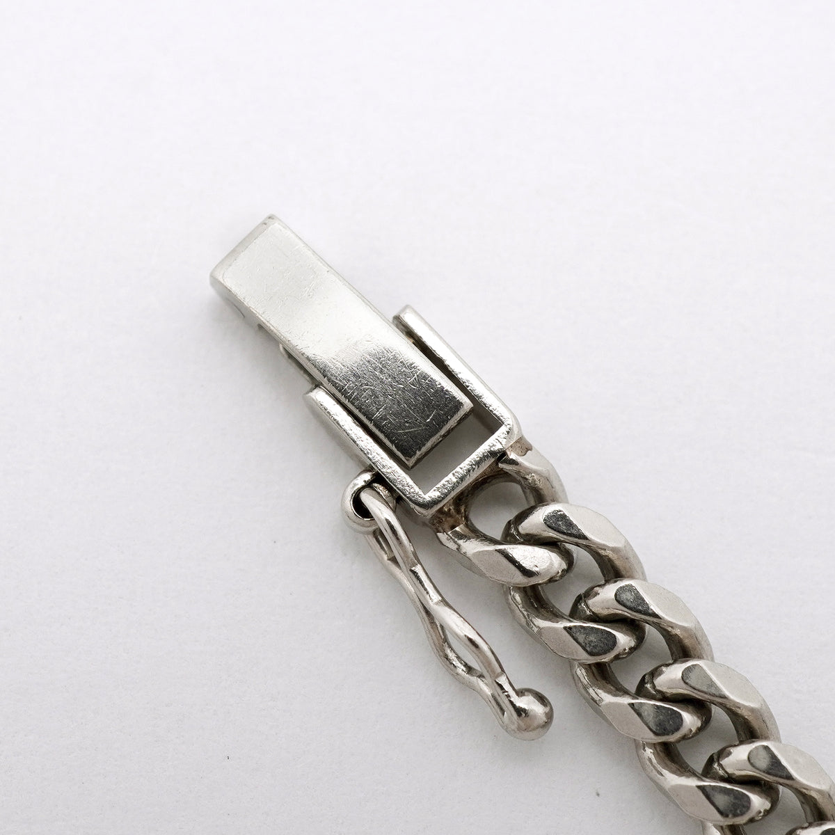 【6khh0056】喜平 ネックレス Pt850 プラチナ 8面 シングル 40.6cm 30.2g キヘイ【中古】メンズ レディース ユニセックス