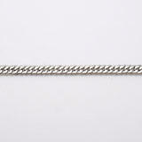 【6khh0057】喜平 ネックレス Pt850 プラチナ 6面 ダブル 50.1cm 20.3g キヘイ【中古】メンズ レディース ユニセックス