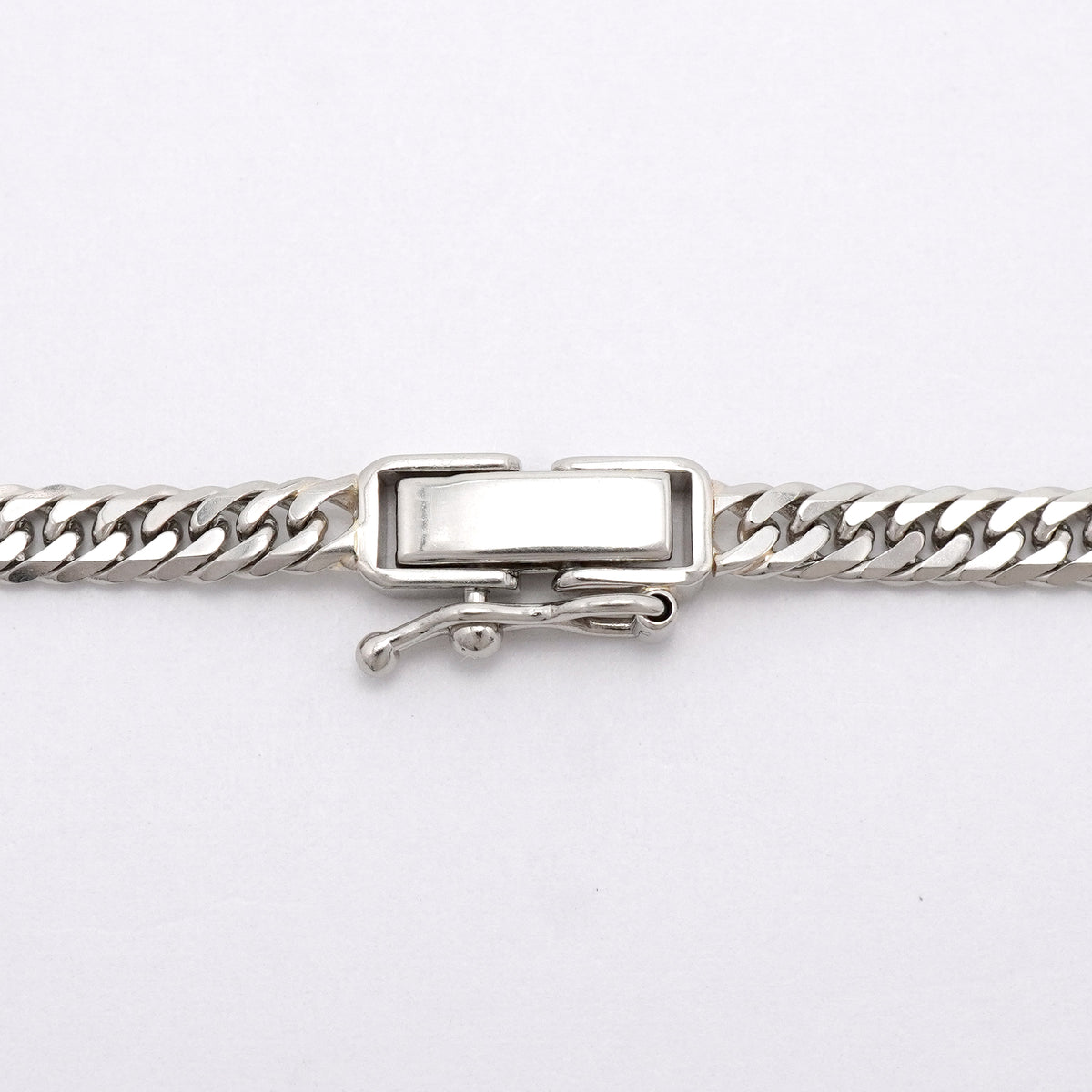 【6khh0057】喜平 ネックレス Pt850 プラチナ 6面 ダブル 50.1cm 20.3g キヘイ【中古】メンズ レディース ユニセックス
