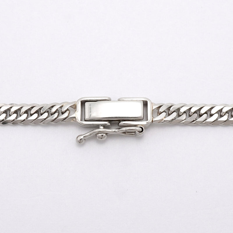 【6khh0057】喜平 ネックレス Pt850 プラチナ 6面 ダブル 50.1cm 20.3g キヘイ【中古】メンズ レディース ユニセックス