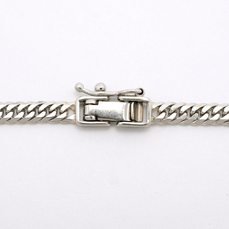 【6khh0057】喜平 ネックレス Pt850 プラチナ 6面 ダブル 50.1cm 20.3g キヘイ【中古】メンズ レディース ユニセックス