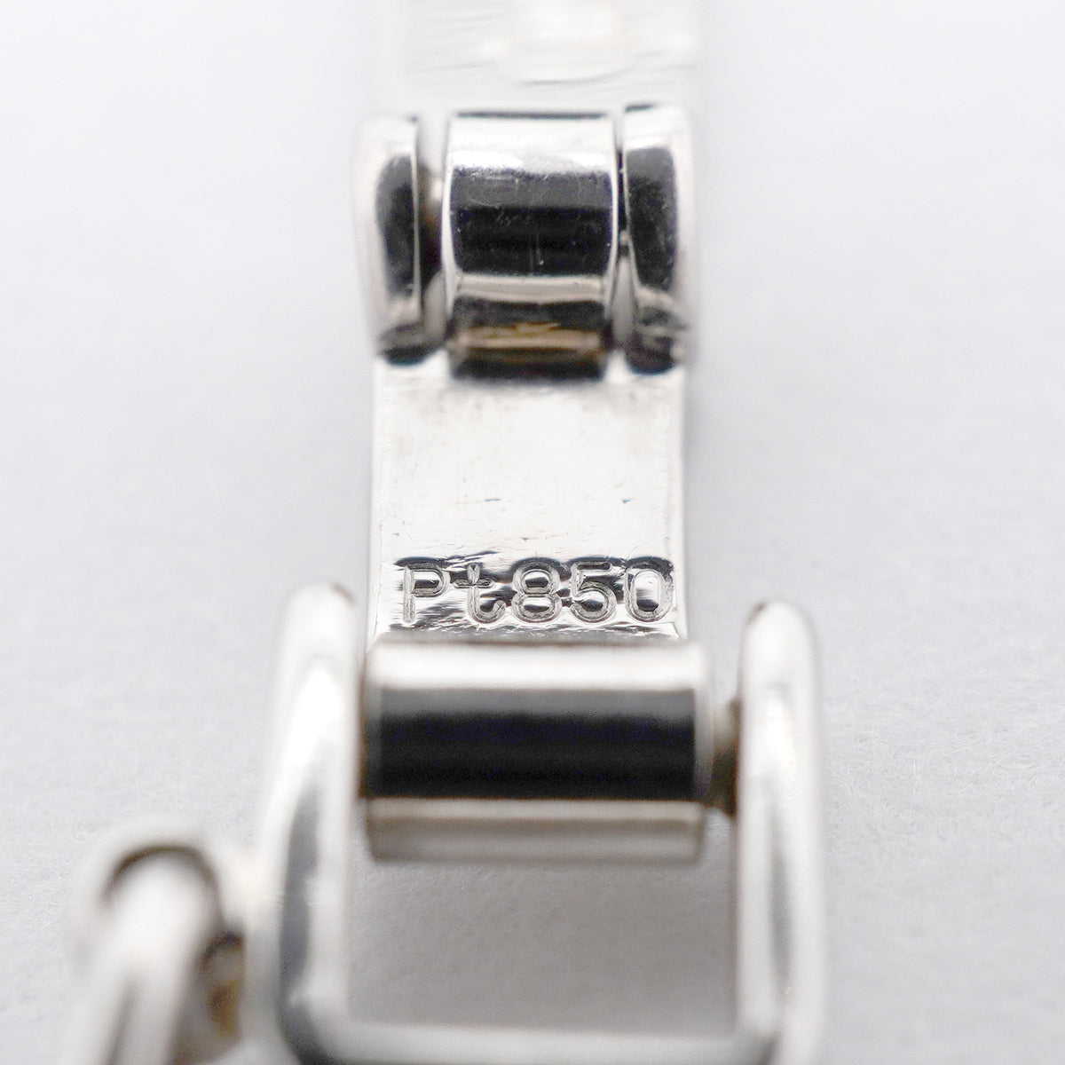 【6khh0057】喜平 ネックレス Pt850 プラチナ 6面 ダブル 50.1cm 20.3g キヘイ【中古】メンズ レディース ユニセックス