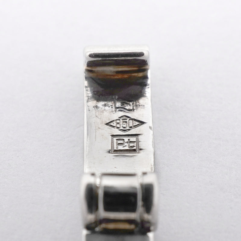 【6khh0057】喜平 ネックレス Pt850 プラチナ 6面 ダブル 50.1cm 20.3g キヘイ【中古】メンズ レディース ユニセックス