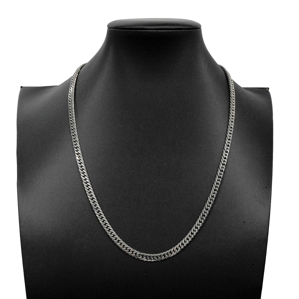 【6khh0058】喜平 ネックレス Pt850 プラチナ 6面 ダブル 50.5cm 50.3g キヘイ【中古】メンズ レディース ユニセックス