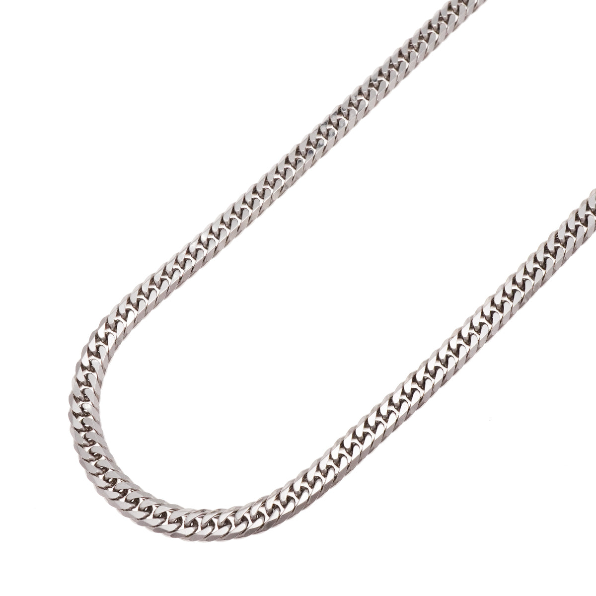 【6khh0058】喜平 ネックレス Pt850 プラチナ 6面 ダブル 50.5cm 50.3g キヘイ【中古】メンズ レディース ユニセックス