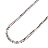 【6khh0058】喜平 ネックレス Pt850 プラチナ 6面 ダブル 50.5cm 50.3g キヘイ【中古】メンズ レディース ユニセックス