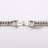 【6khh0058】喜平 ネックレス Pt850 プラチナ 6面 ダブル 50.5cm 50.3g キヘイ【中古】メンズ レディース ユニセックス