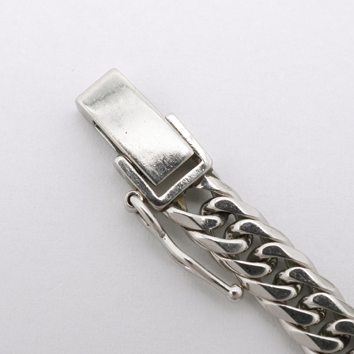 【6khh0058】喜平 ネックレス Pt850 プラチナ 6面 ダブル 50.5cm 50.3g キヘイ【中古】メンズ レディース ユニセックス