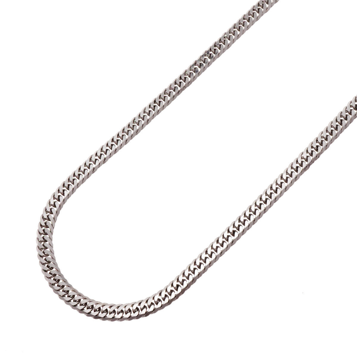 【6khh0059】喜平 ネックレス Pt850 プラチナ 6面 ダブル 50.6cm 30.7g キヘイ【中古】メンズ レディース ユニセックス
