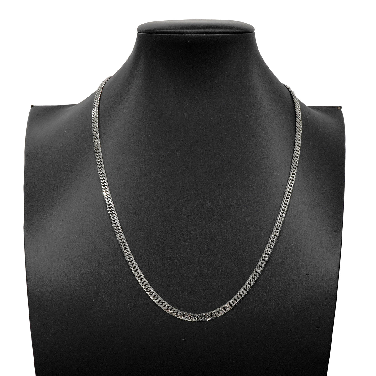 【6khh0059】喜平 ネックレス Pt850 プラチナ 6面 ダブル 50.6cm 30.7g キヘイ【中古】メンズ レディース ユニセックス