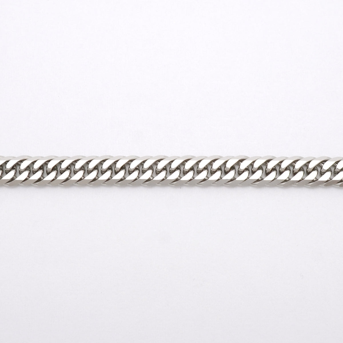 【6khh0059】喜平 ネックレス Pt850 プラチナ 6面 ダブル 50.6cm 30.7g キヘイ【中古】メンズ レディース ユニセックス