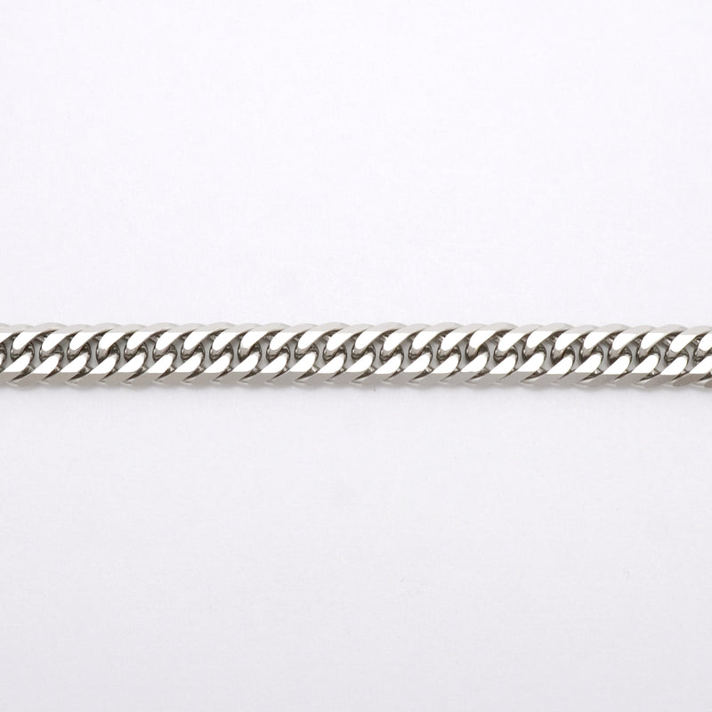 【6khh0059】喜平 ネックレス Pt850 プラチナ 6面 ダブル 50.6cm 30.7g キヘイ【中古】メンズ レディース ユニセックス