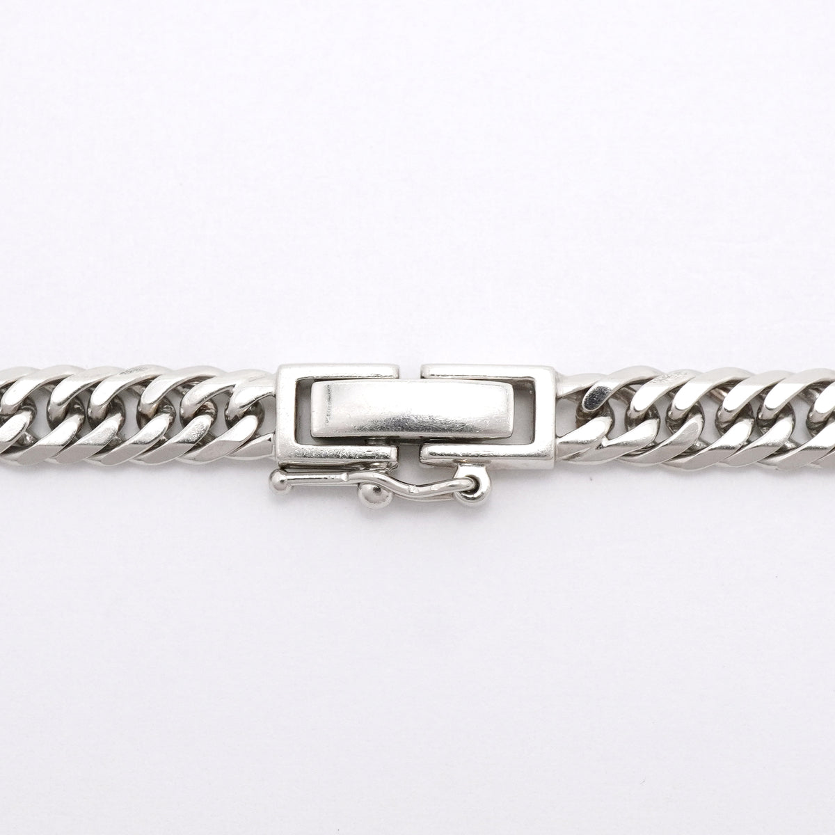 【6khh0059】喜平 ネックレス Pt850 プラチナ 6面 ダブル 50.6cm 30.7g キヘイ【中古】メンズ レディース ユニセックス