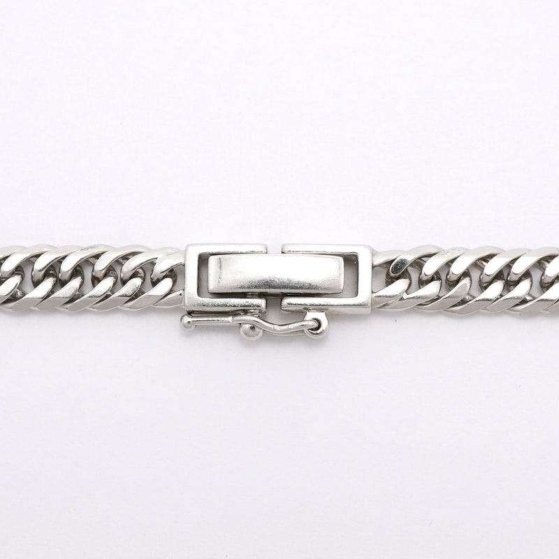 【6khh0059】喜平 ネックレス Pt850 プラチナ 6面 ダブル 50.6cm 30.7g キヘイ【中古】メンズ レディース ユニセックス