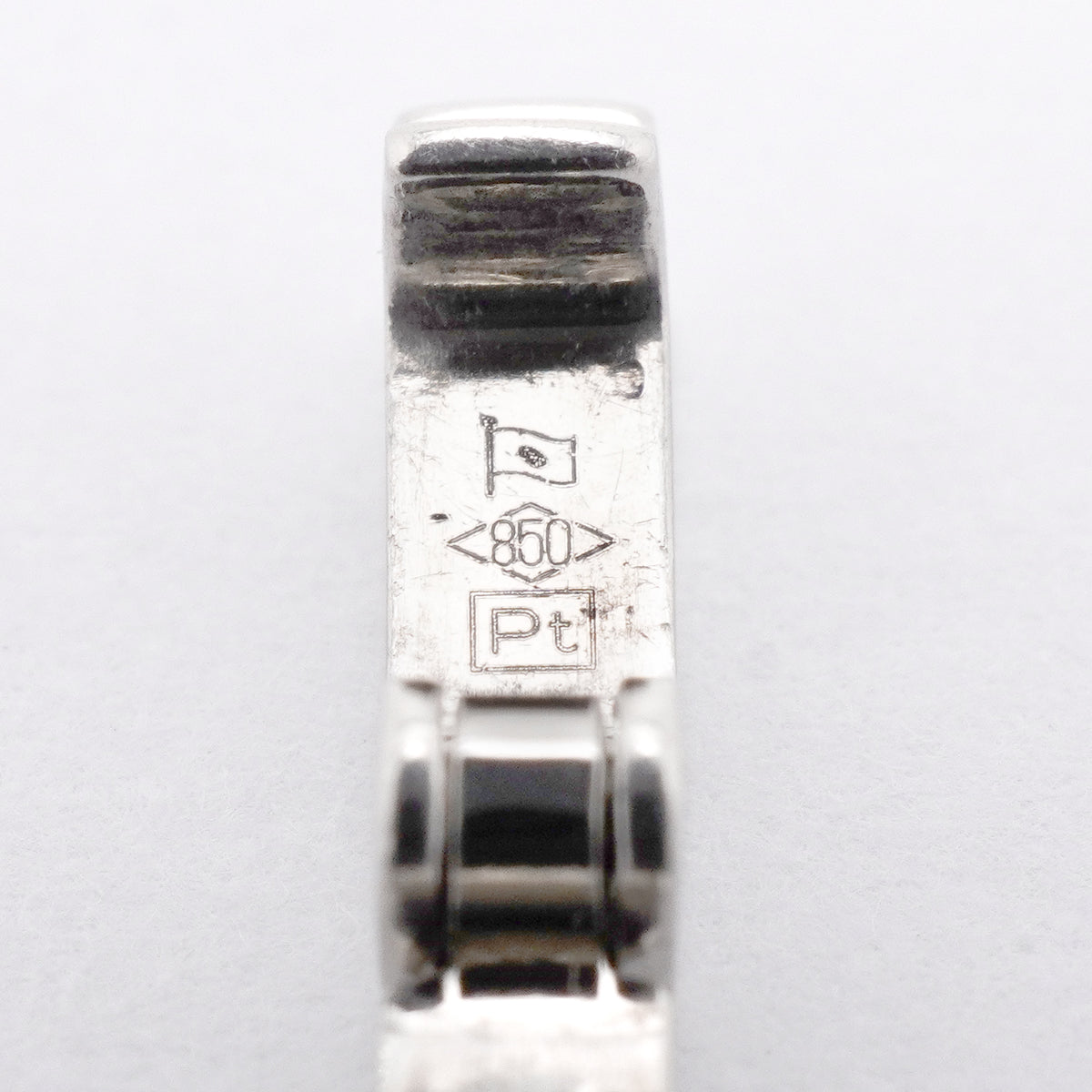 【6khh0059】喜平 ネックレス Pt850 プラチナ 6面 ダブル 50.6cm 30.7g キヘイ【中古】メンズ レディース ユニセックス