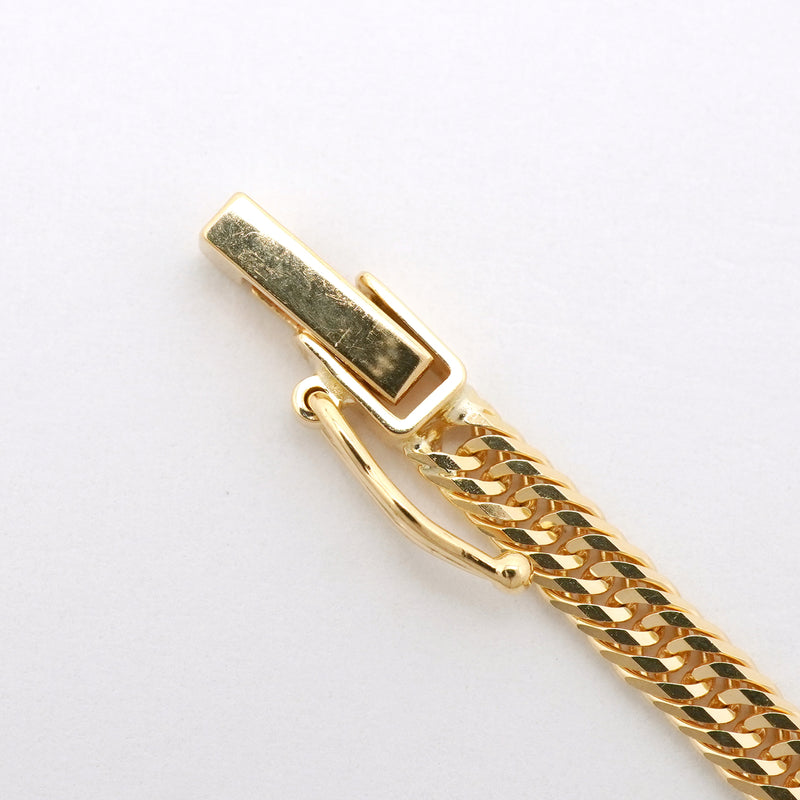 【6khh0060】喜平 ネックレス K18 ゴールド トリプル 12面 50.3cm 12.6g キヘイ 18金【中古】メンズ レディース ユニセックス