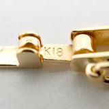 【6khh0060】喜平 ネックレス K18 ゴールド トリプル 12面 50.3cm 12.6g キヘイ 18金【中古】メンズ レディース ユニセックス