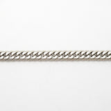 【6khh0061】喜平 ブレスレット Pt850 プラチナ 6面 ダブル 20.4cm 20.4g キヘイ【中古】メンズ レディース ユニセックス
