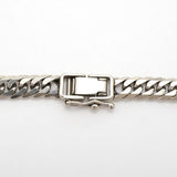 【6khh0061】喜平 ブレスレット Pt850 プラチナ 6面 ダブル 20.4cm 20.4g キヘイ【中古】メンズ レディース ユニセックス