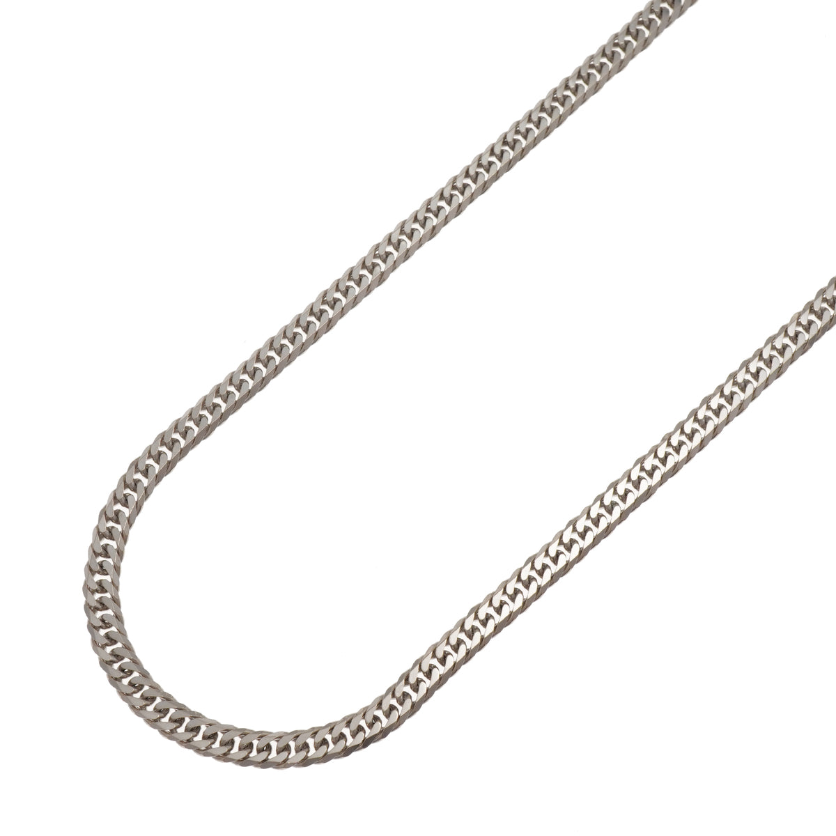 【6khh0062】喜平 ネックレス Pt850 プラチナ 6面 ダブル 50.6cm 30.3g キヘイ【中古】メンズ レディース ユニセックス