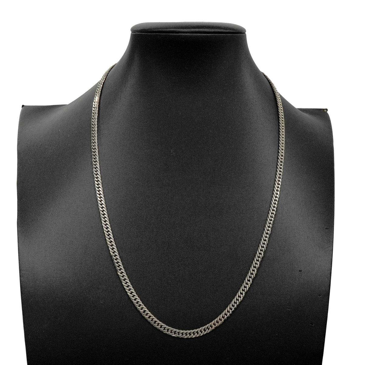 【6khh0062】喜平 ネックレス Pt850 プラチナ 6面 ダブル 50.6cm 30.3g キヘイ【中古】メンズ レディース ユニセックス