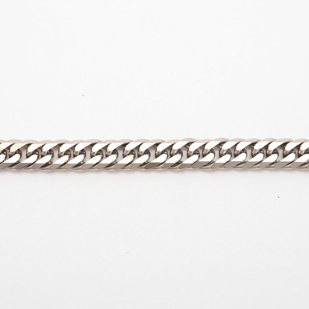 【6khh0062】喜平 ネックレス Pt850 プラチナ 6面 ダブル 50.6cm 30.3g キヘイ【中古】メンズ レディース ユニセックス