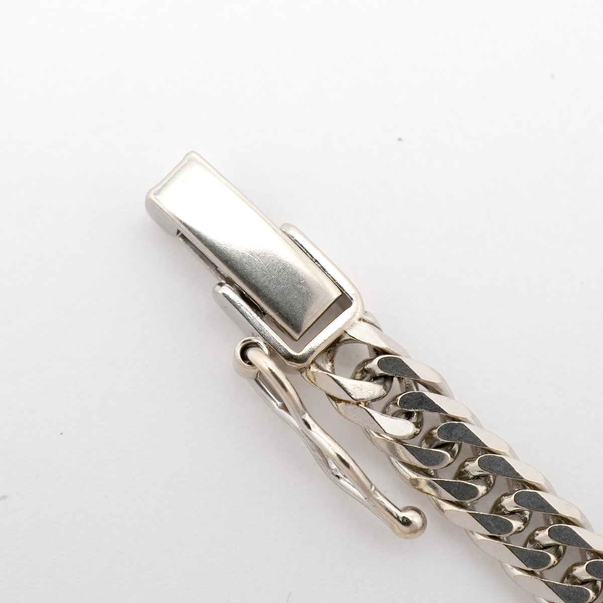 【6khh0062】喜平 ネックレス Pt850 プラチナ 6面 ダブル 50.6cm 30.3g キヘイ【中古】メンズ レディース ユニセックス