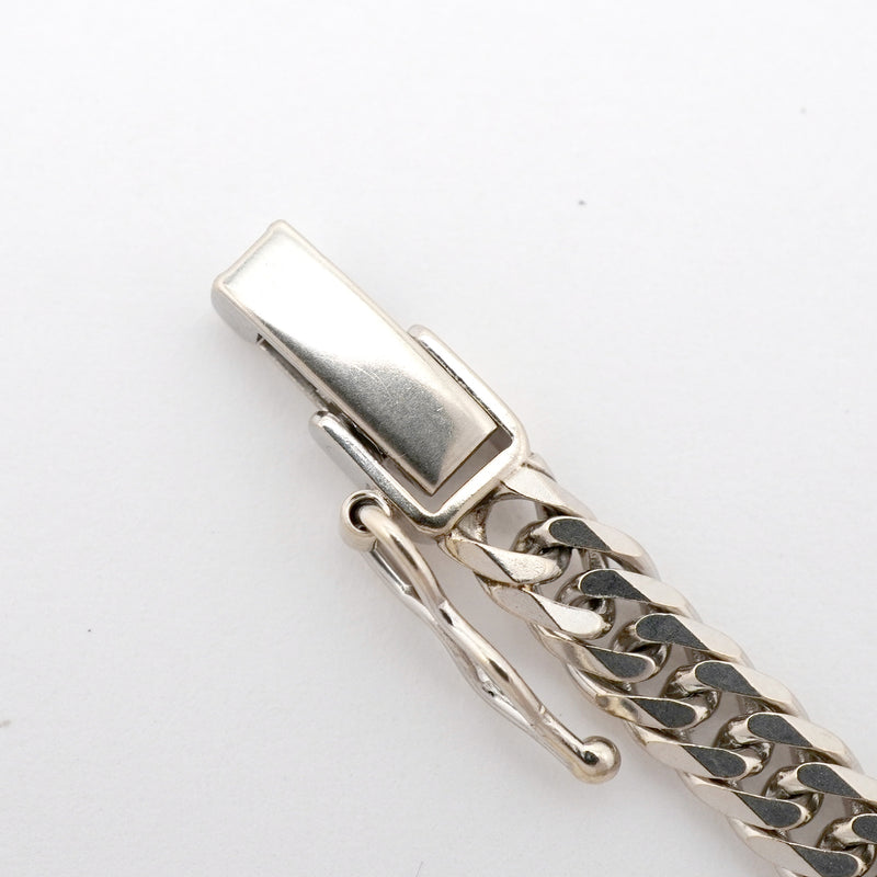 【6khh0062】喜平 ネックレス Pt850 プラチナ 6面 ダブル 50.6cm 30.3g キヘイ【中古】メンズ レディース ユニセックス