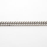 【6khh0065】喜平 ブレスレット Pt850 プラチナ 6面 ダブル 18.4cm 22.1g キヘイ【中古】メンズ レディース ユニセックス