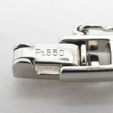 【6khh0066】喜平 ネックレス Pt850 プラチナ 6面 ダブル 50.5cm 30.6g キヘイ【中古】メンズ レディース ユニセックス