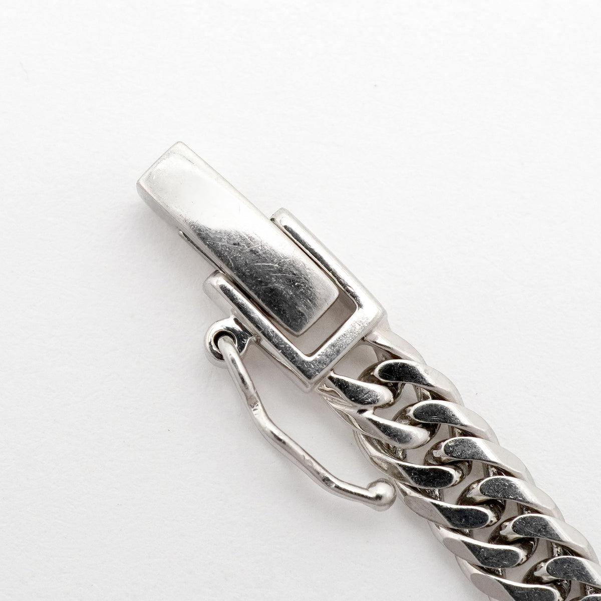 【6khh0066】喜平 ネックレス Pt850 プラチナ 6面 ダブル 50.5cm 30.6g キヘイ【中古】メンズ レディース ユニセックス