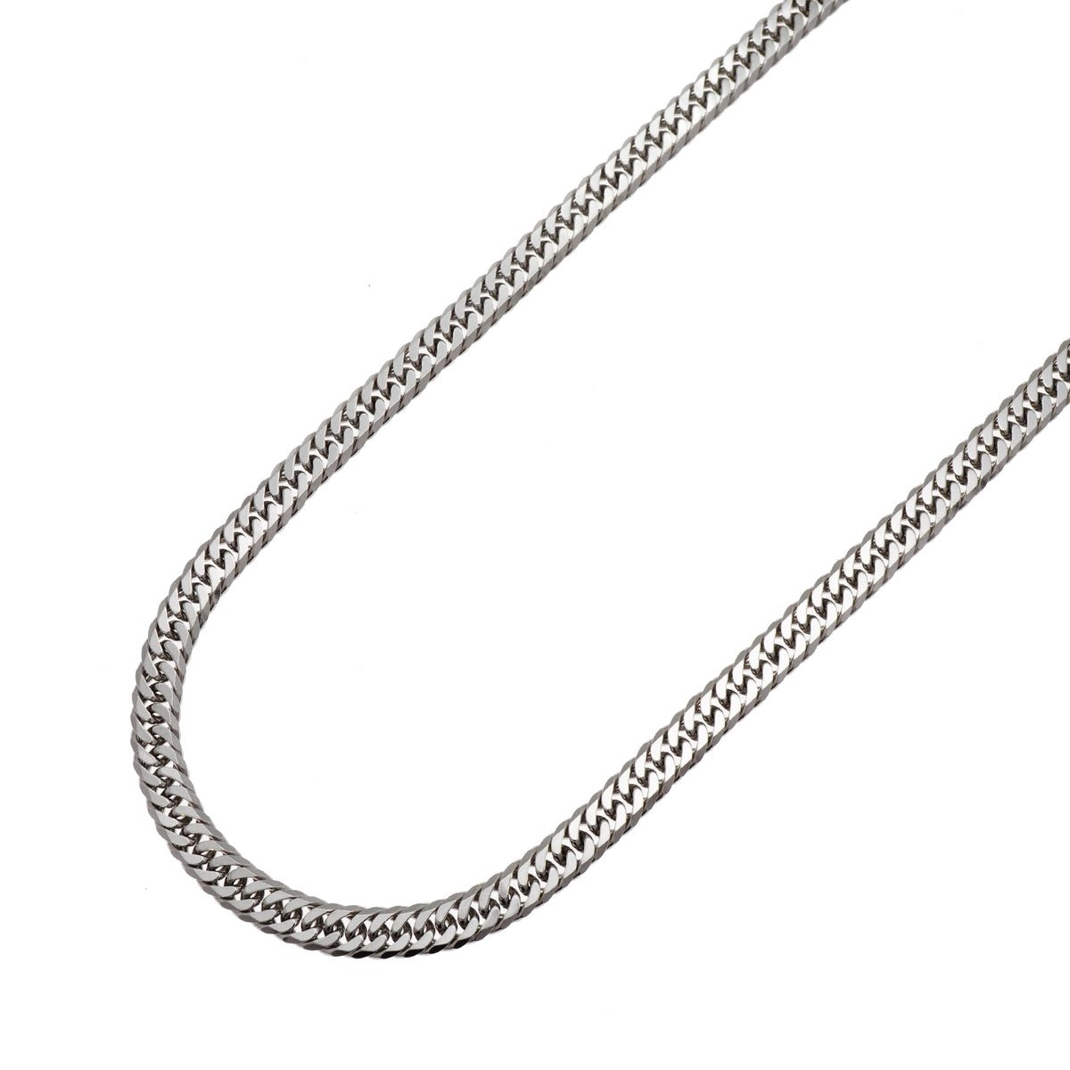 【6khh0066】喜平 ネックレス Pt850 プラチナ 6面 ダブル 50.5cm 30.6g キヘイ【中古】メンズ レディース ユニセックス