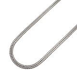 【6khh0066】喜平 ネックレス Pt850 プラチナ 6面 ダブル 50.5cm 30.6g キヘイ【中古】メンズ レディース ユニセックス