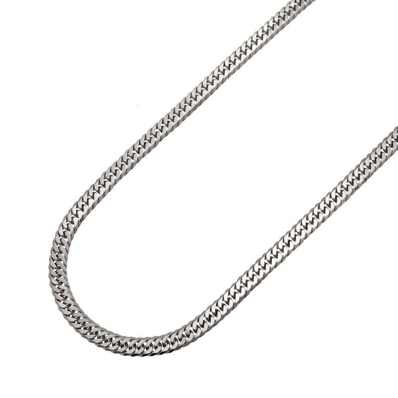 【6khh0066】喜平 ネックレス Pt850 プラチナ 6面 ダブル 50.5cm 30.6g キヘイ【中古】メンズ レディース ユニセックス