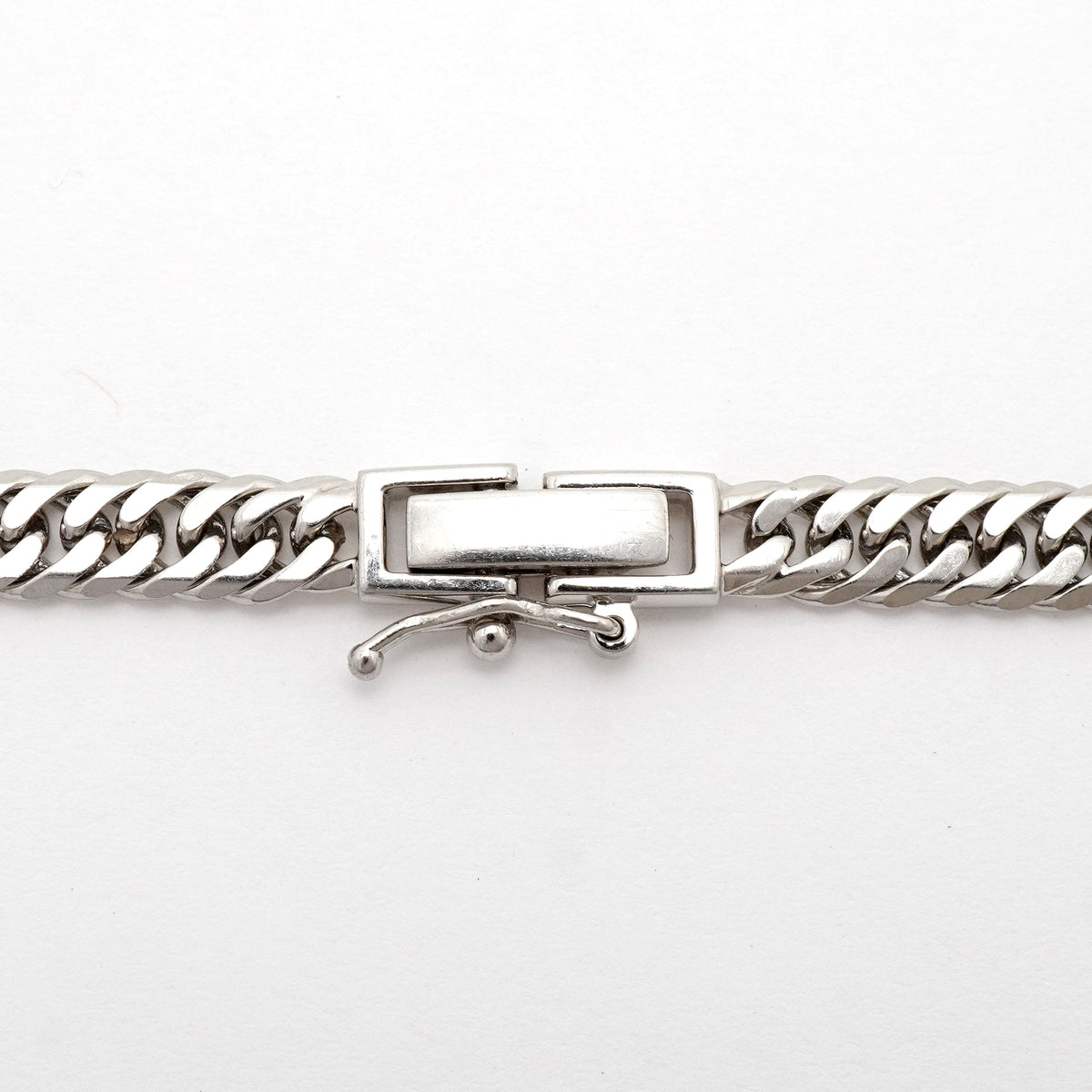 【6khh0066】喜平 ネックレス Pt850 プラチナ 6面 ダブル 50.5cm 30.6g キヘイ【中古】メンズ レディース ユニセックス