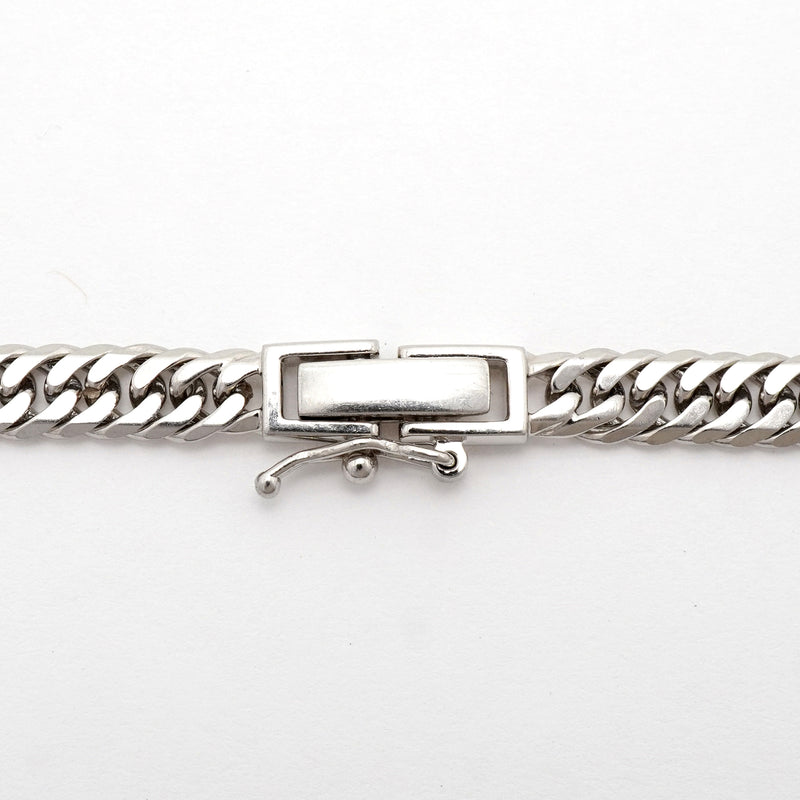 【6khh0066】喜平 ネックレス Pt850 プラチナ 6面 ダブル 50.5cm 30.6g キヘイ【中古】メンズ レディース ユニセックス
